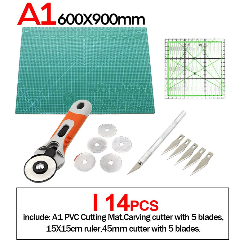 Professional Self-Healing Double Sided PVC Cutting Mat For Sewing