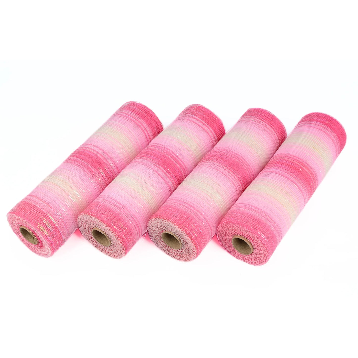 Zhejiang Polyester Mesh Ribbons With Metallic For Holidays