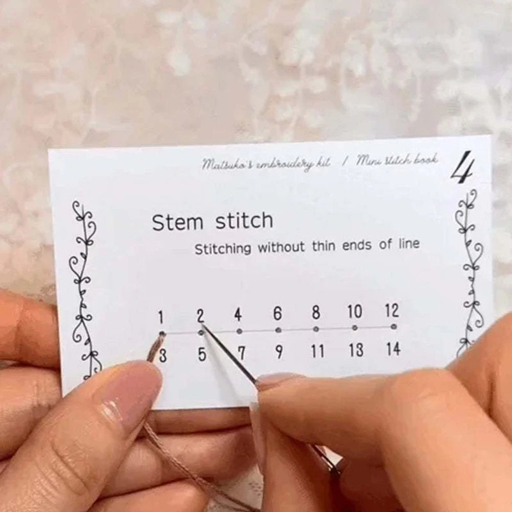 Choice Mini Creative Sewing Book Beginners Guide And Embroidery Cards