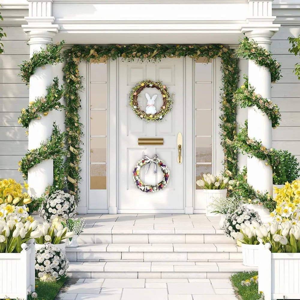 Wire Wreath Frame 2 Pack Metal Ring For DIY Decorations