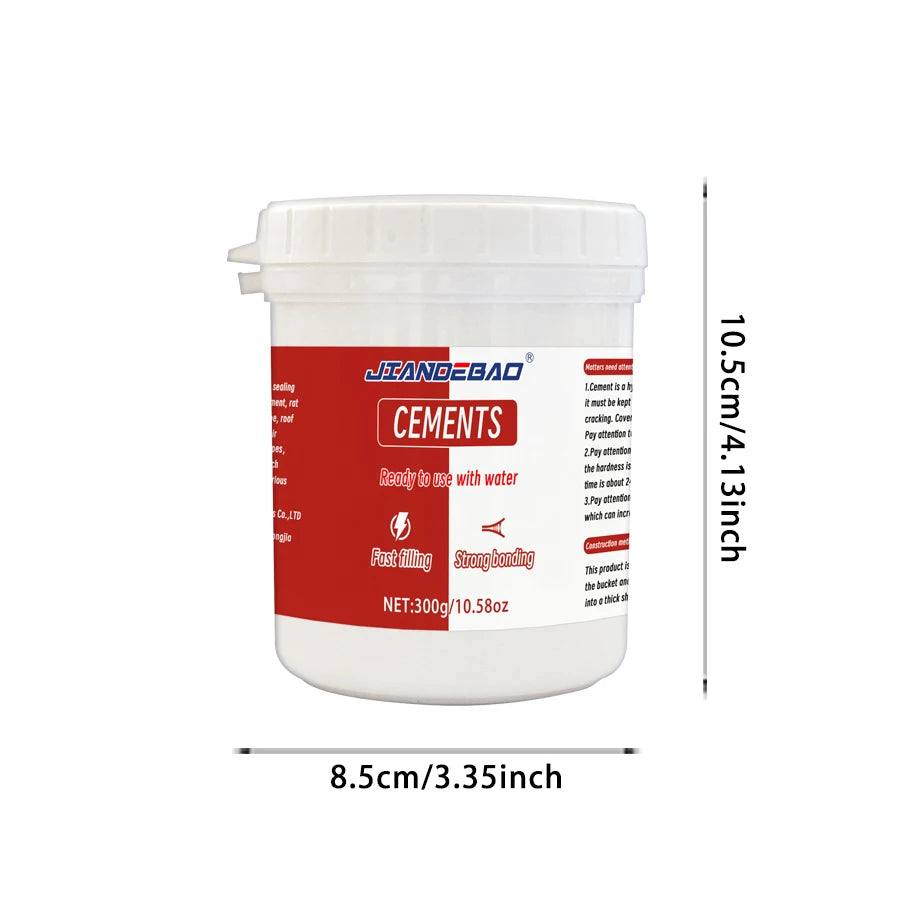 Cement Repair Paste Indoor Outdoor Crack Filler Waterproof