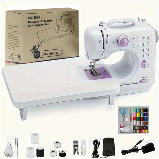 Electric Sewing Machine With 12 Stitches And 2 Speeds