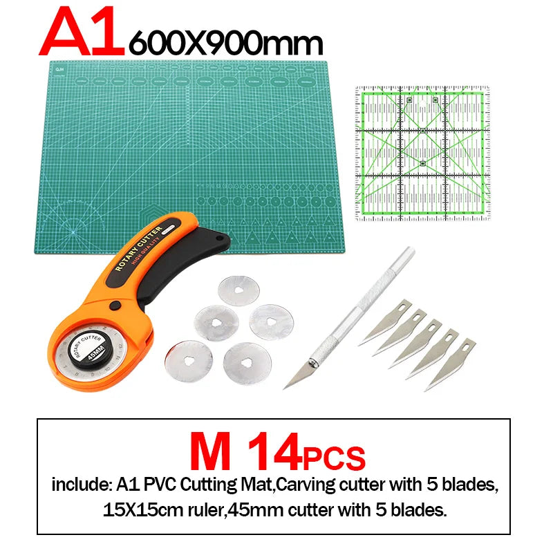 Professional Self-Healing Double Sided PVC Cutting Mat For Sewing