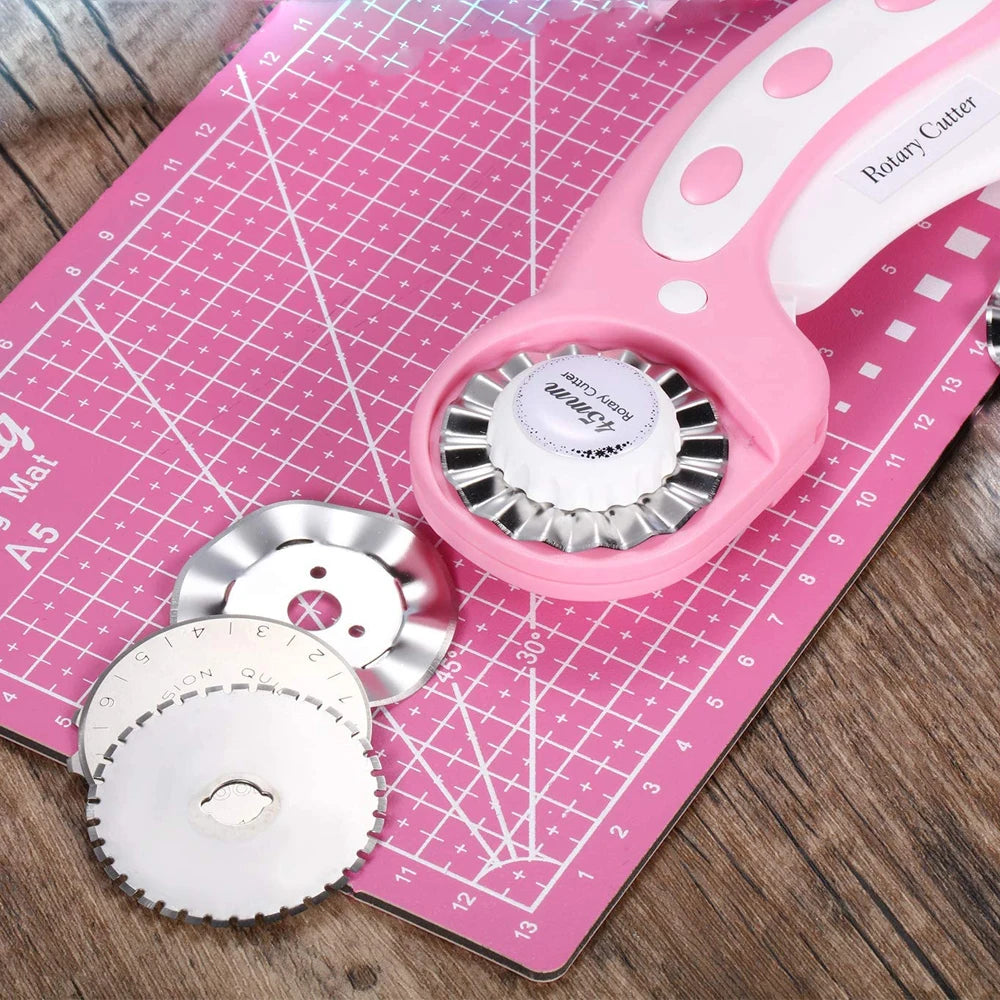 JAY HOME Rotary Cutter Blades Replacement for Quilting and Sewing