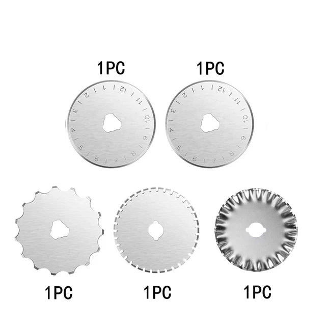 JAY HOME Rotary Cutter Blades Replacement for Quilting and Sewing