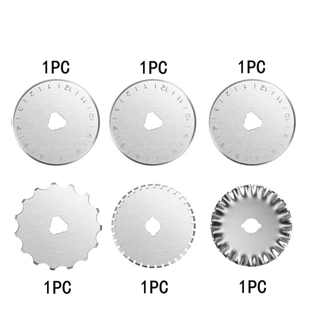 JAY HOME Rotary Cutter Blades Replacement For Quilting And Sewing