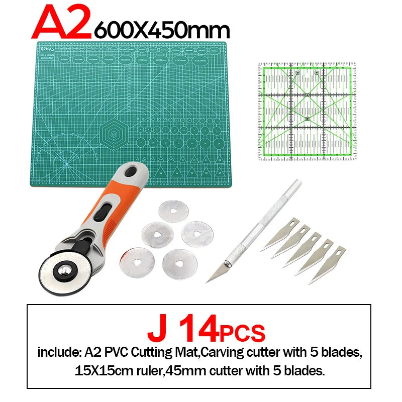 Professional Self-Healing Double Sided PVC Cutting Mat For Sewing