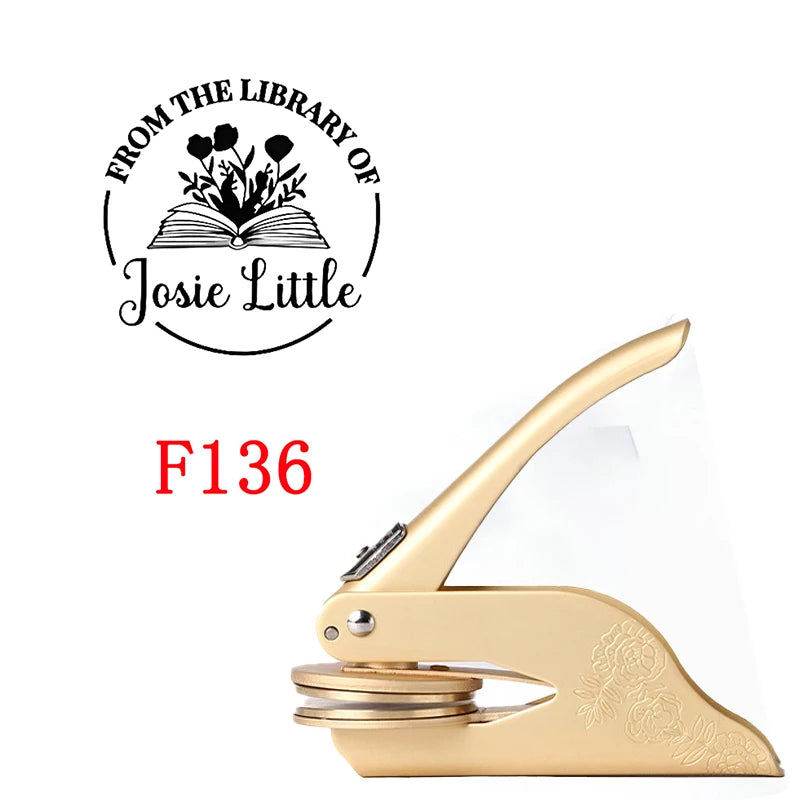 Choice Custom Embossing Stamp Monogram Embosser Weddings