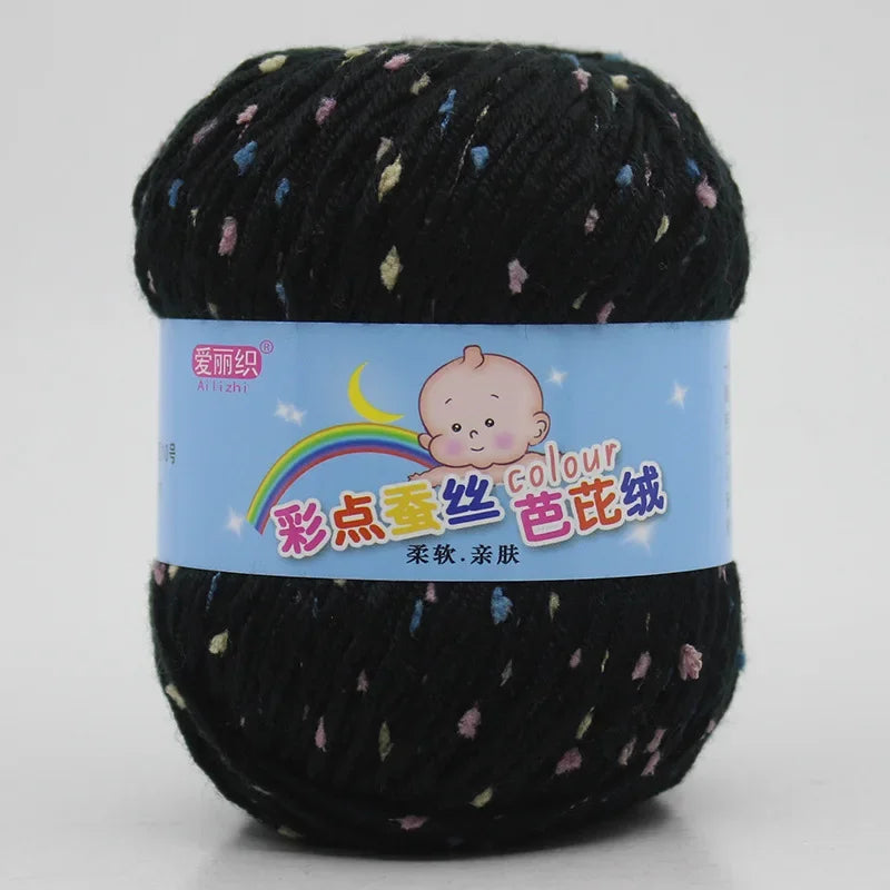 Zhejiang Milk Fiber Cashmere Wool Knitting Yarn For Crochet