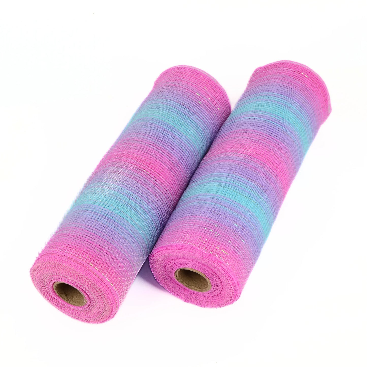 Zhejiang Polyester Mesh Ribbons With Metallic For Holidays