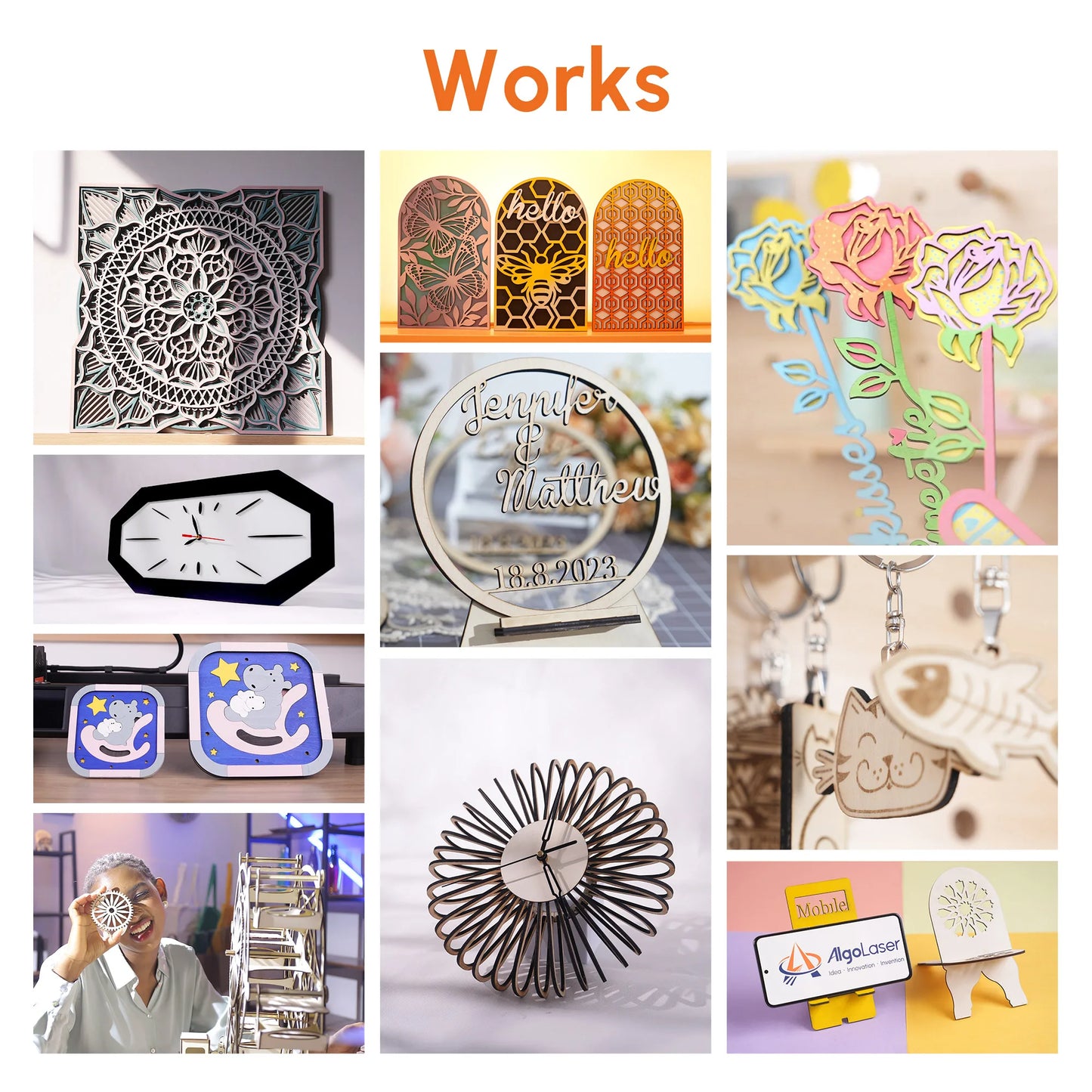 Basswood Sheets For Crafts, 10 Pack, 30x30cm, 3mm Thick