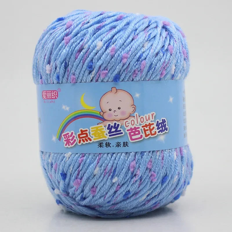 Zhejiang Milk Fiber Cashmere Wool Knitting Yarn For Crochet