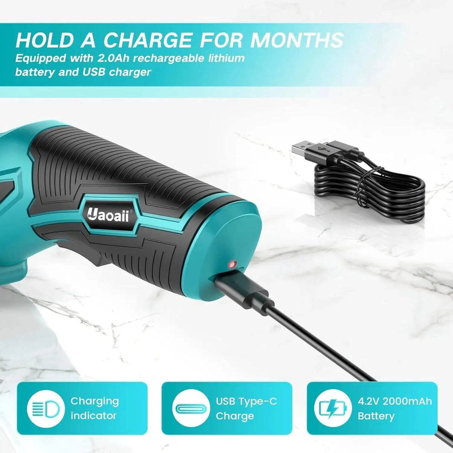 Cordless Electric Rotary Cutter Scissors With Led And Safety