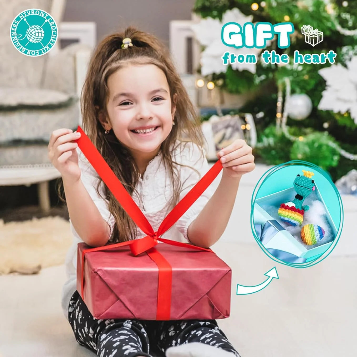 HTVRONT Crochet Animal Kit for Beginners Video Tutorial