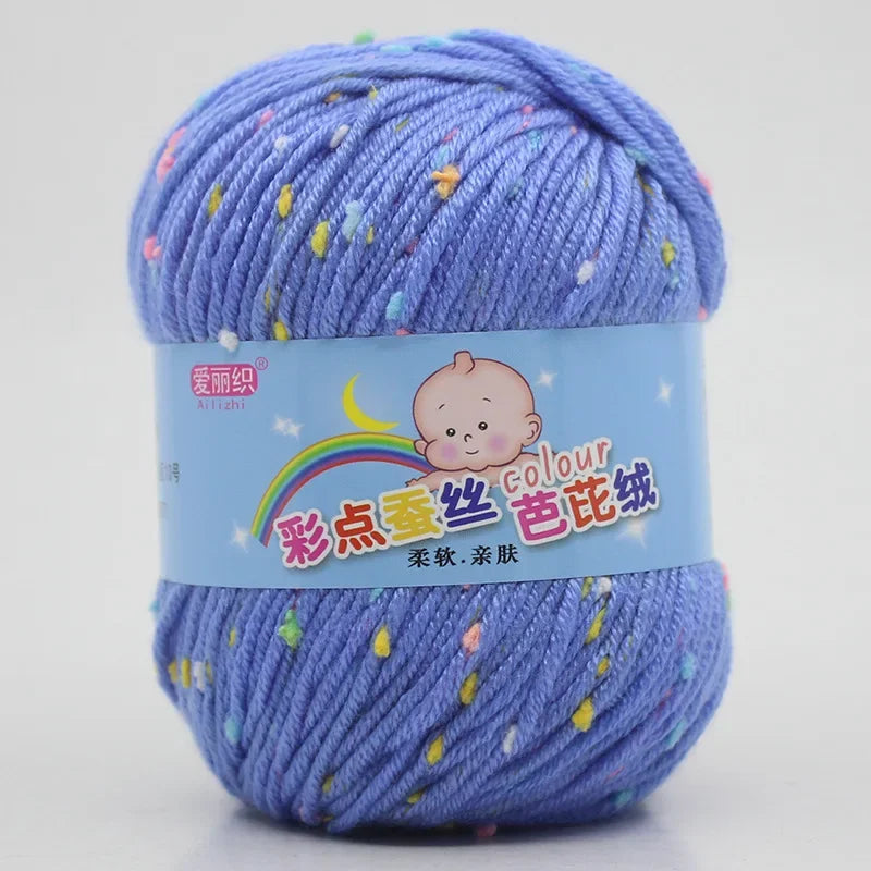 Zhejiang Milk Fiber Cashmere Wool Knitting Yarn For Crochet