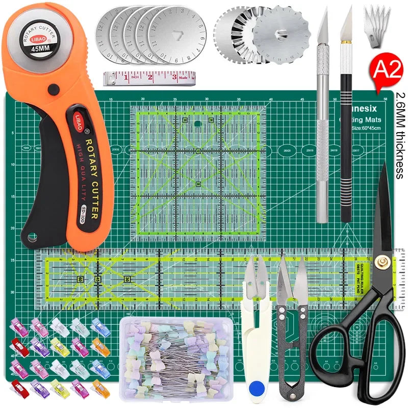 Icobbler Rotary Cutters Tool Set For Fabric And Leather