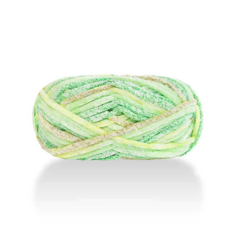 Zhejiang CN Chenille Velvet Yarn 100g 80m Carded Polyester
