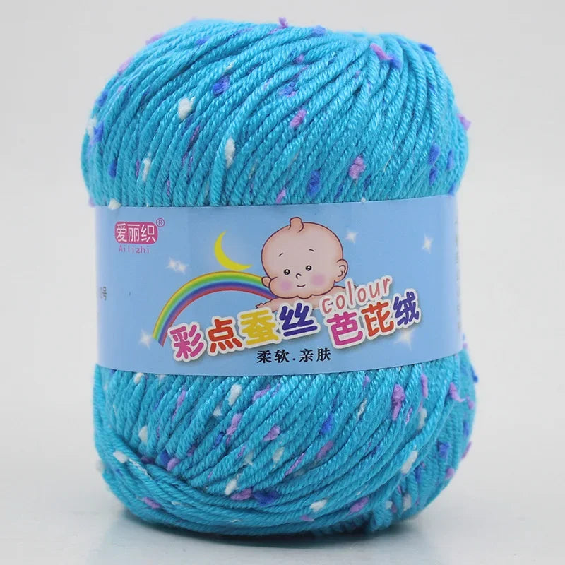 Zhejiang Milk Fiber Cashmere Wool Knitting Yarn For Crochet