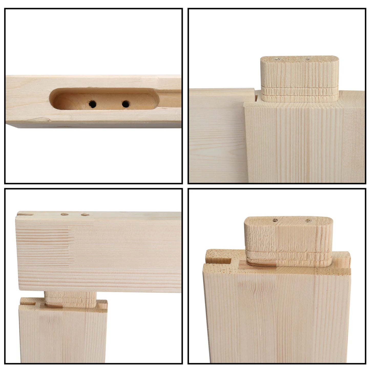 Hign-concerned Unfinished Sliding Barn Door Spruce Wood