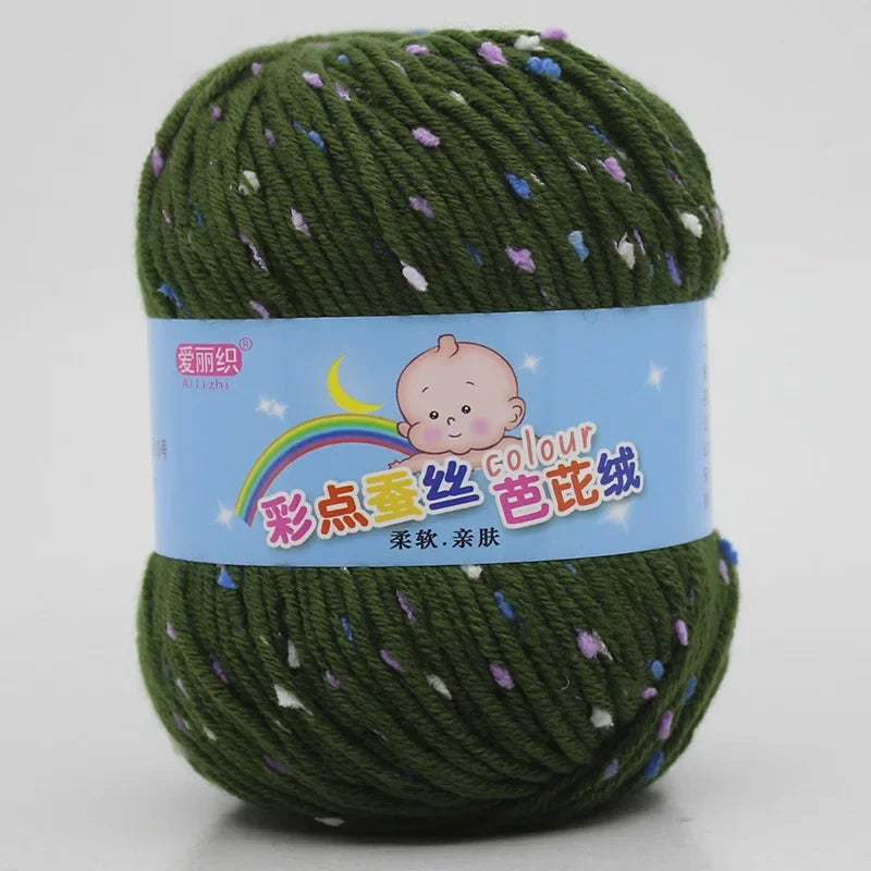 Zhejiang Milk Fiber Cashmere Wool Knitting Yarn For Crochet
