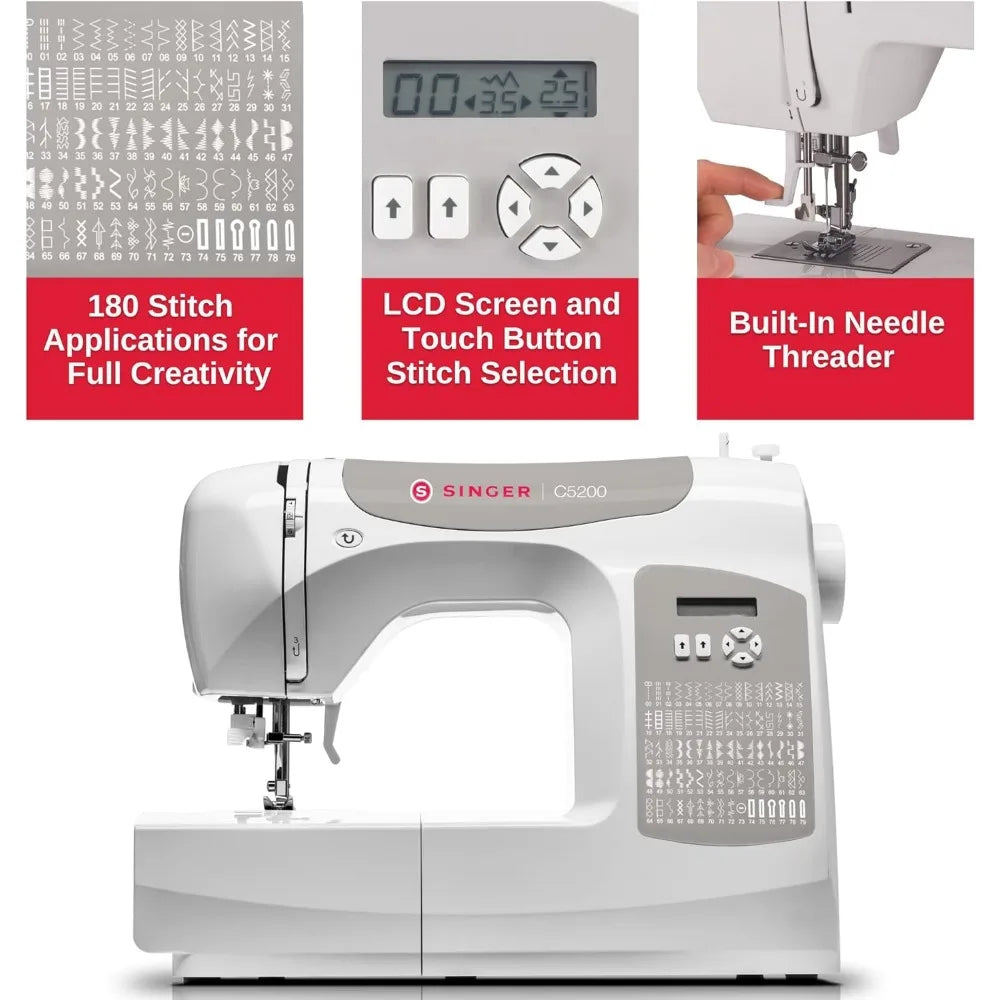Singer C5200 Computerized Sewing And Quilting Machine