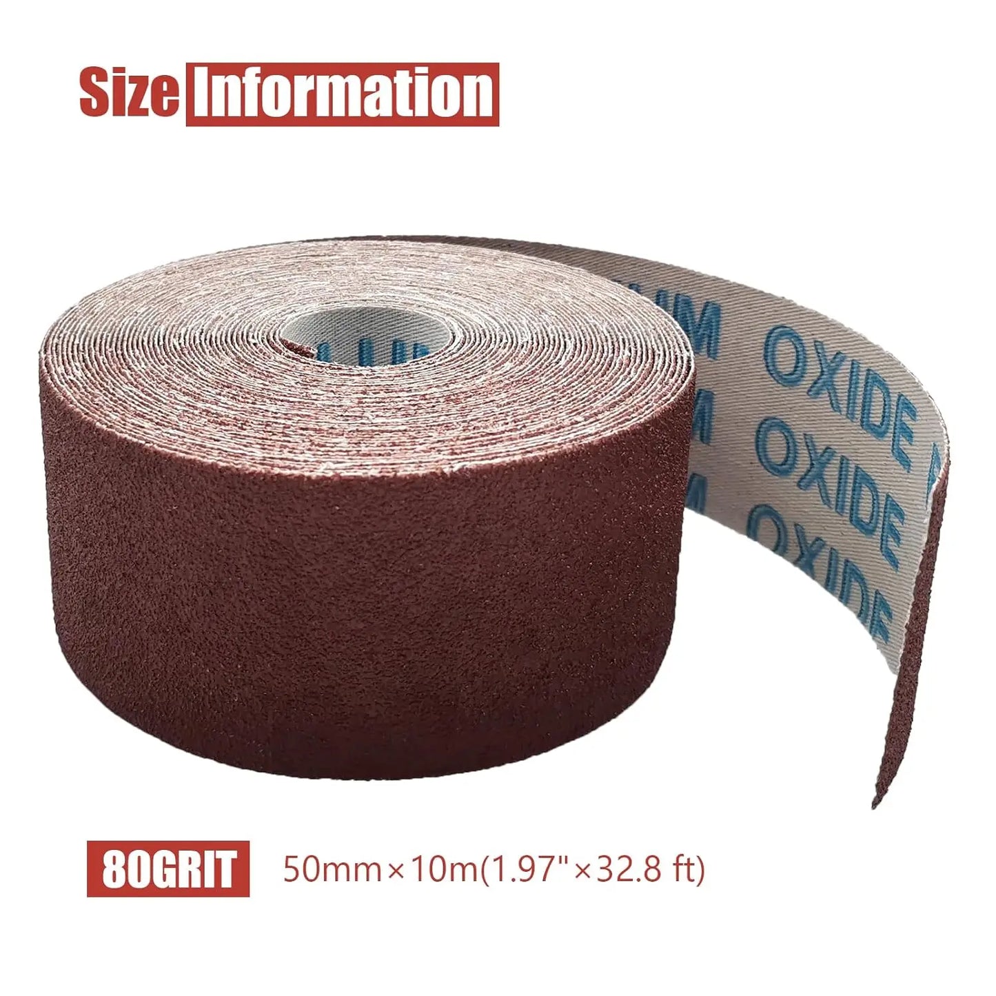 Emery Cloth Roll 400 Grit Sandpaper for Wood and Metal