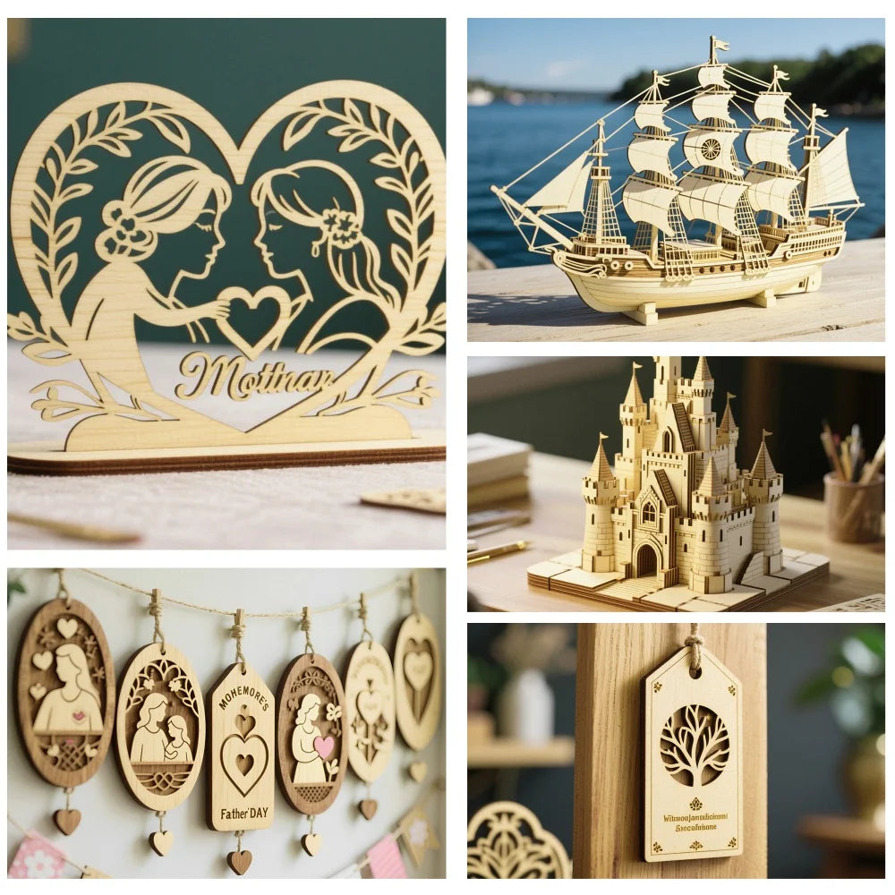 Basswood Plywood Sheets For Laser Engraving DIY Projects