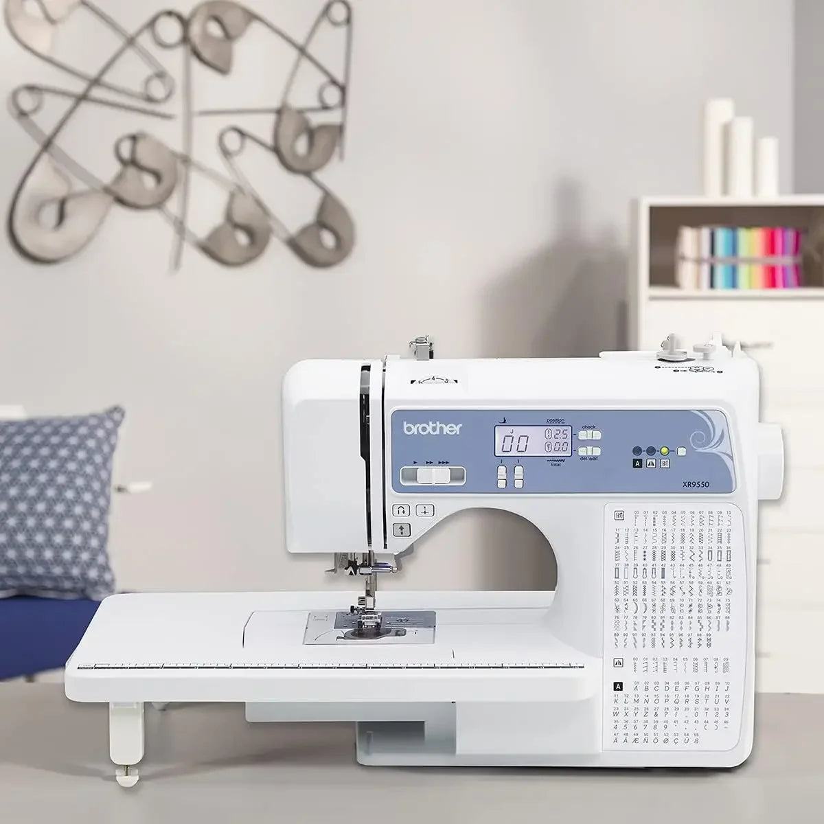Hign-concerned Sewing Machine Computerized 165 Stitches LCD