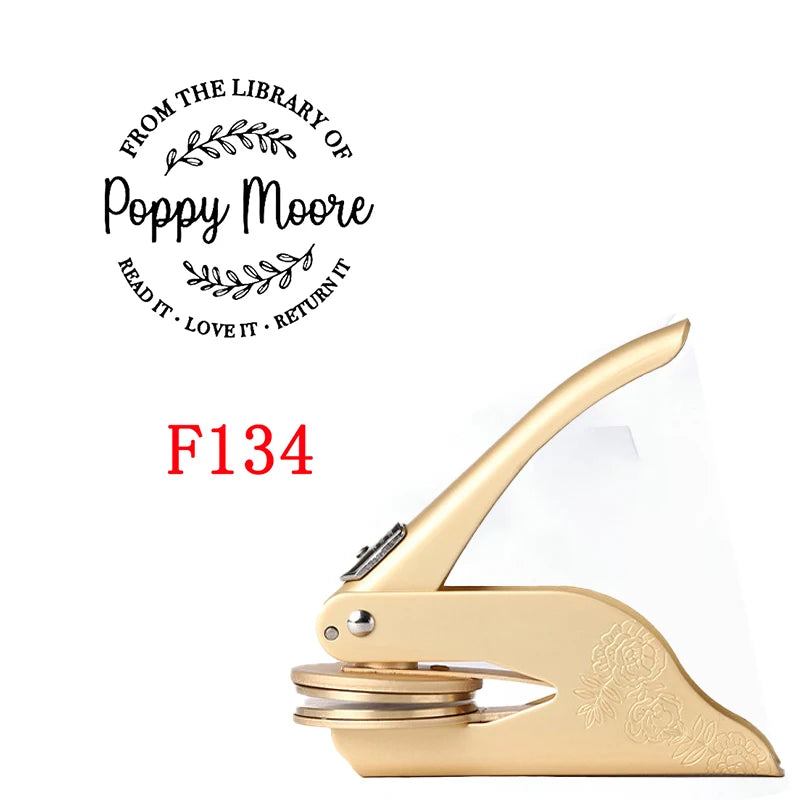 Choice Custom Embossing Stamp Monogram Embosser Weddings