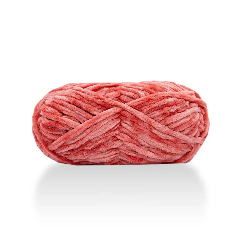 Zhejiang CN Chenille Velvet Yarn 100g 80m Carded Polyester