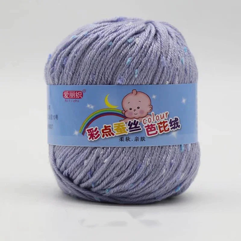 Zhejiang Milk Fiber Cashmere Wool Knitting Yarn For Crochet