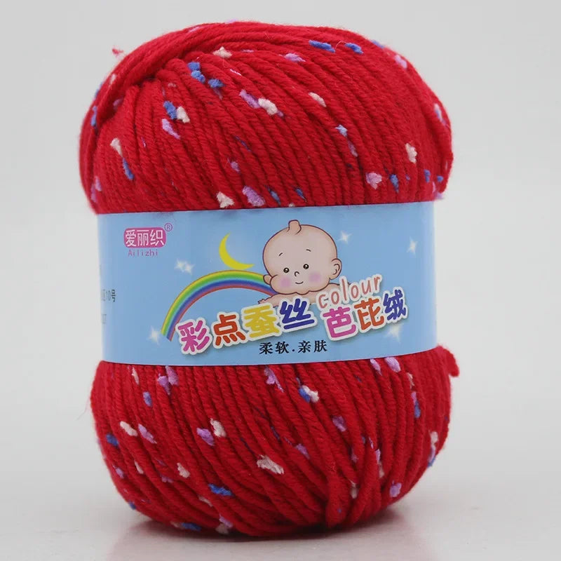 Zhejiang Milk Fiber Cashmere Wool Knitting Yarn For Crochet