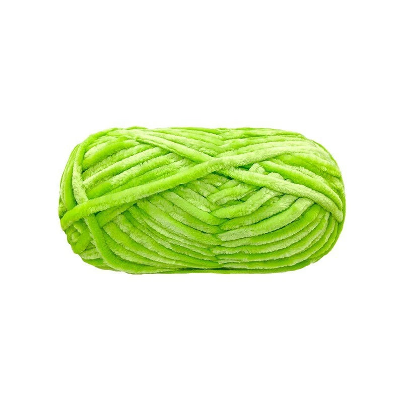 Zhejiang CN Chenille Velvet Yarn 100g 80m Carded Polyester