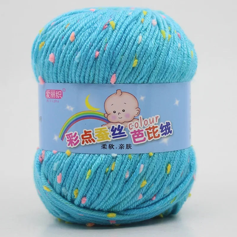Zhejiang Milk Fiber Cashmere Wool Knitting Yarn For Crochet