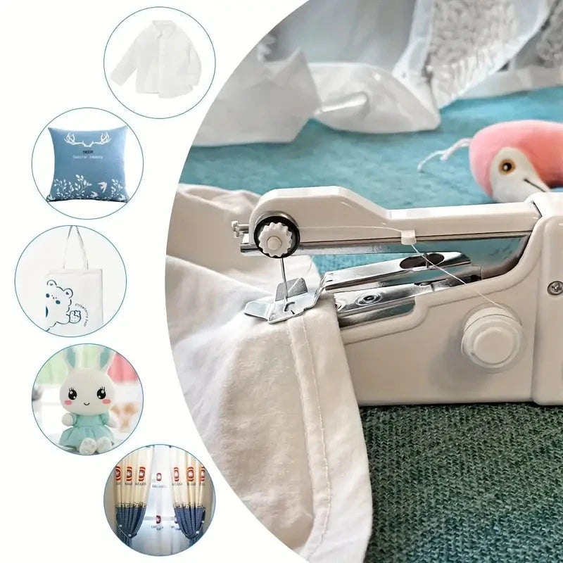 USB Portable Handheld Sewing Machine With Adjustable Speed