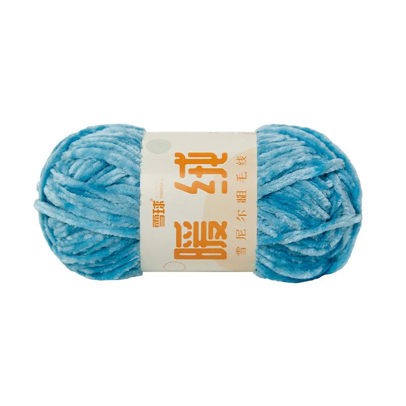 Zhejiang CN Chenille Velvet Yarn 100g 80m Carded Polyester
