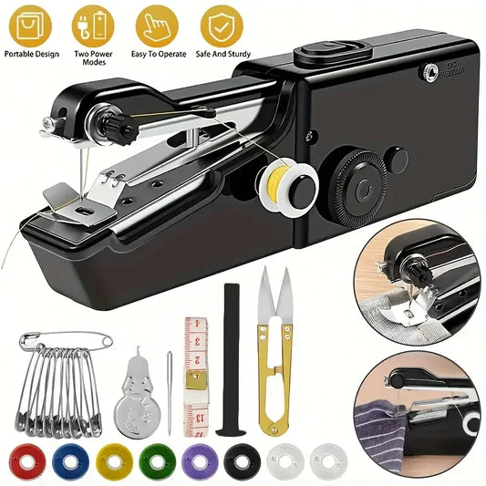 USB Portable Handheld Sewing Machine With Adjustable Speed