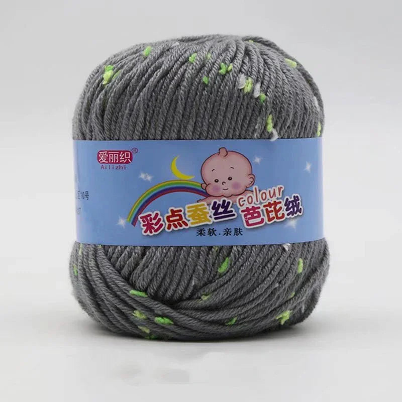 Zhejiang Milk Fiber Cashmere Wool Knitting Yarn For Crochet