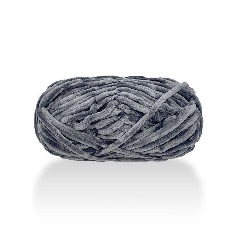 Zhejiang CN Chenille Velvet Yarn 100g 80m Carded Polyester