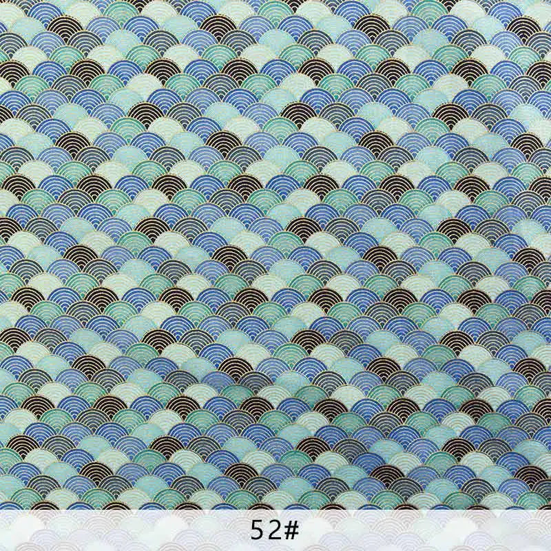 Xintianji Bronzed Japanese Cotton Fabric For DIY Crafts