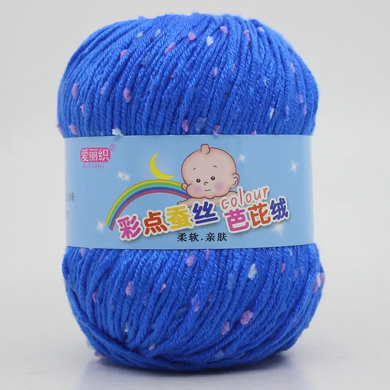 Zhejiang Milk Fiber Cashmere Wool Knitting Yarn For Crochet