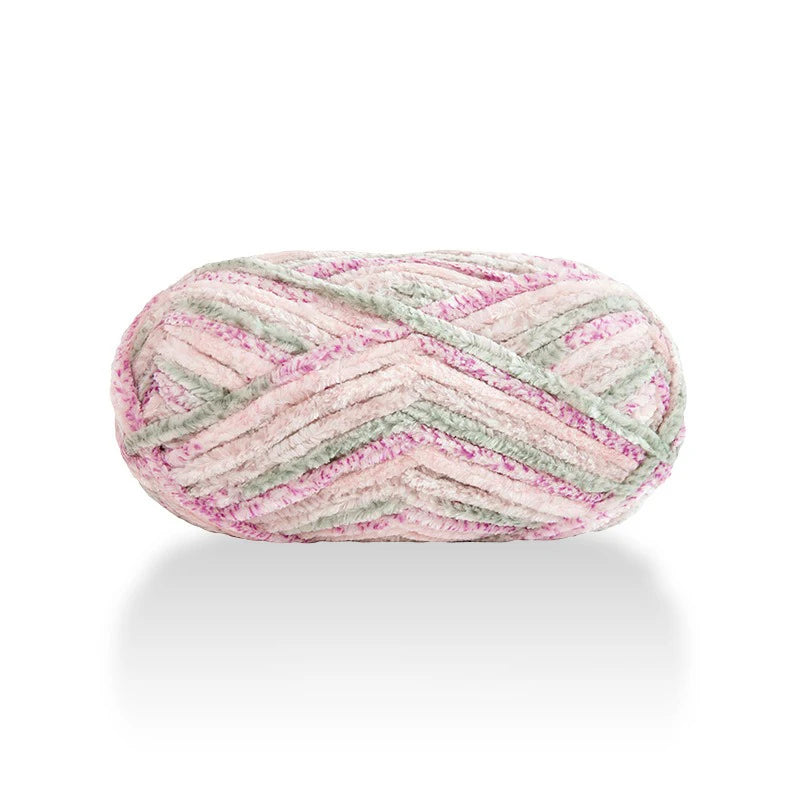 Zhejiang CN Chenille Velvet Yarn 100g 80m Carded Polyester