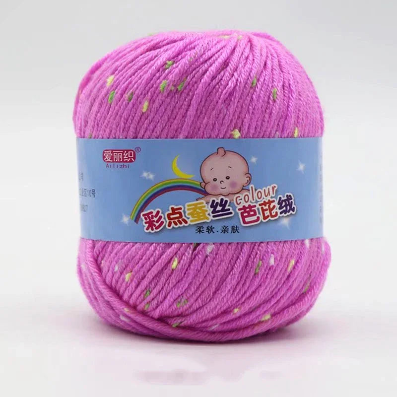 Zhejiang Milk Fiber Cashmere Wool Knitting Yarn For Crochet