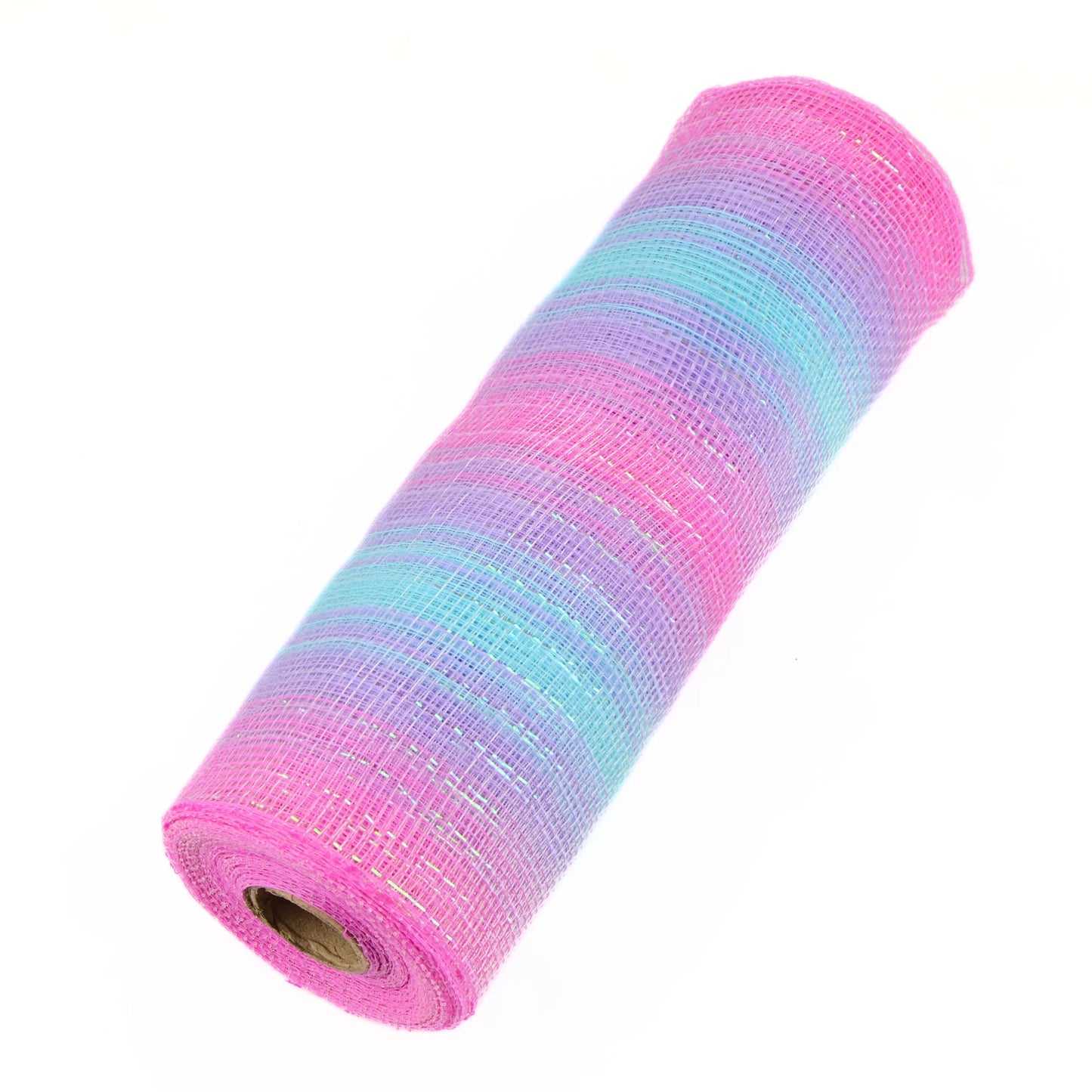 Zhejiang Polyester Mesh Ribbons With Metallic For Holidays