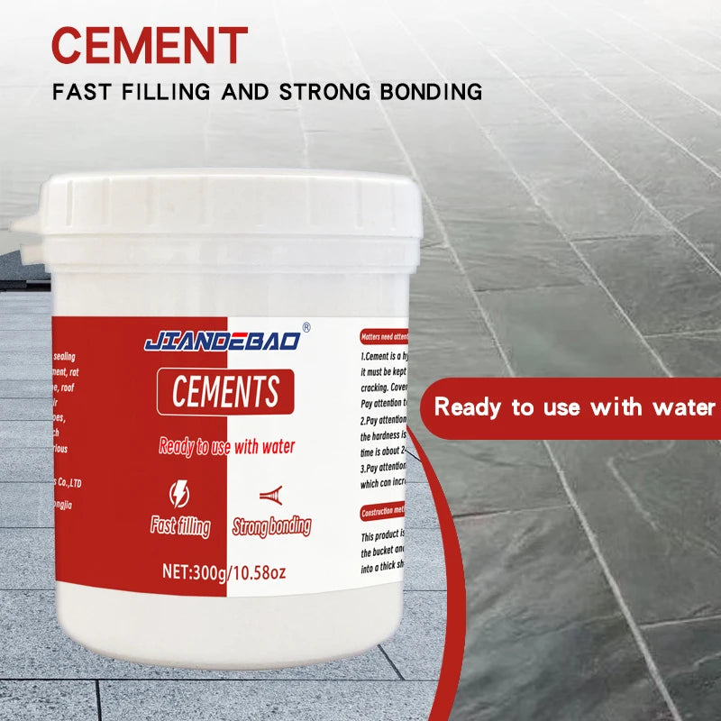 Cement Repair Paste Indoor Outdoor Crack Filler Waterproof