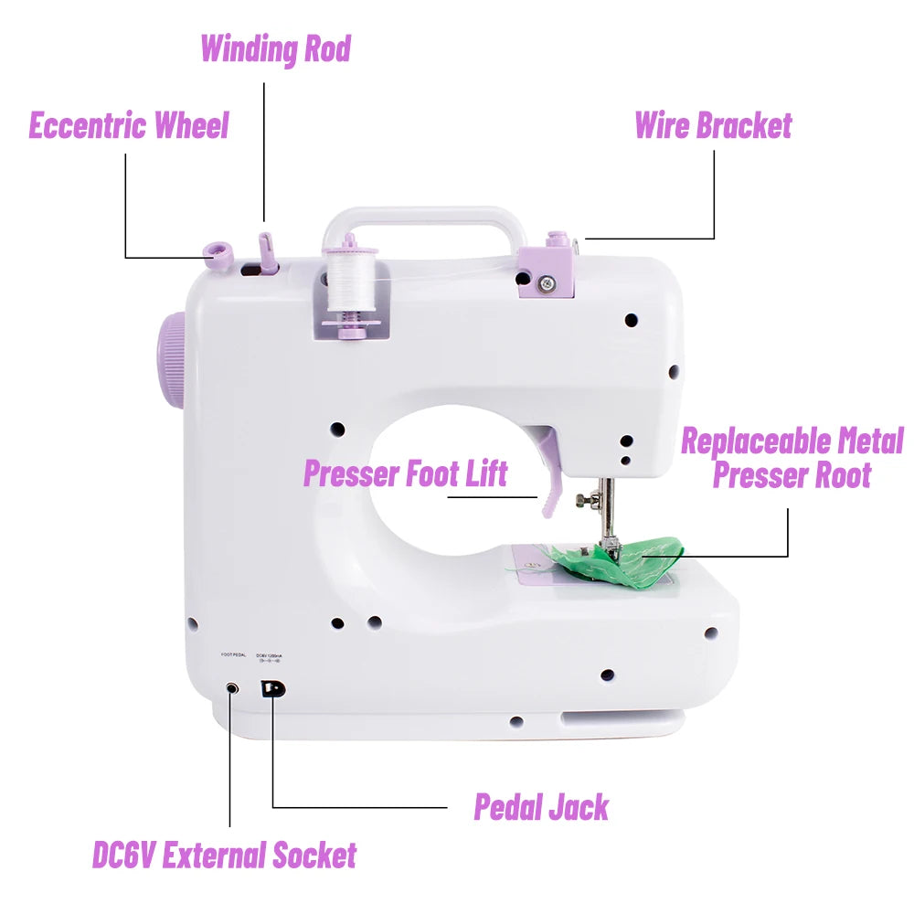 Choice Portable Mini Sewing Machine With 12 Stitches