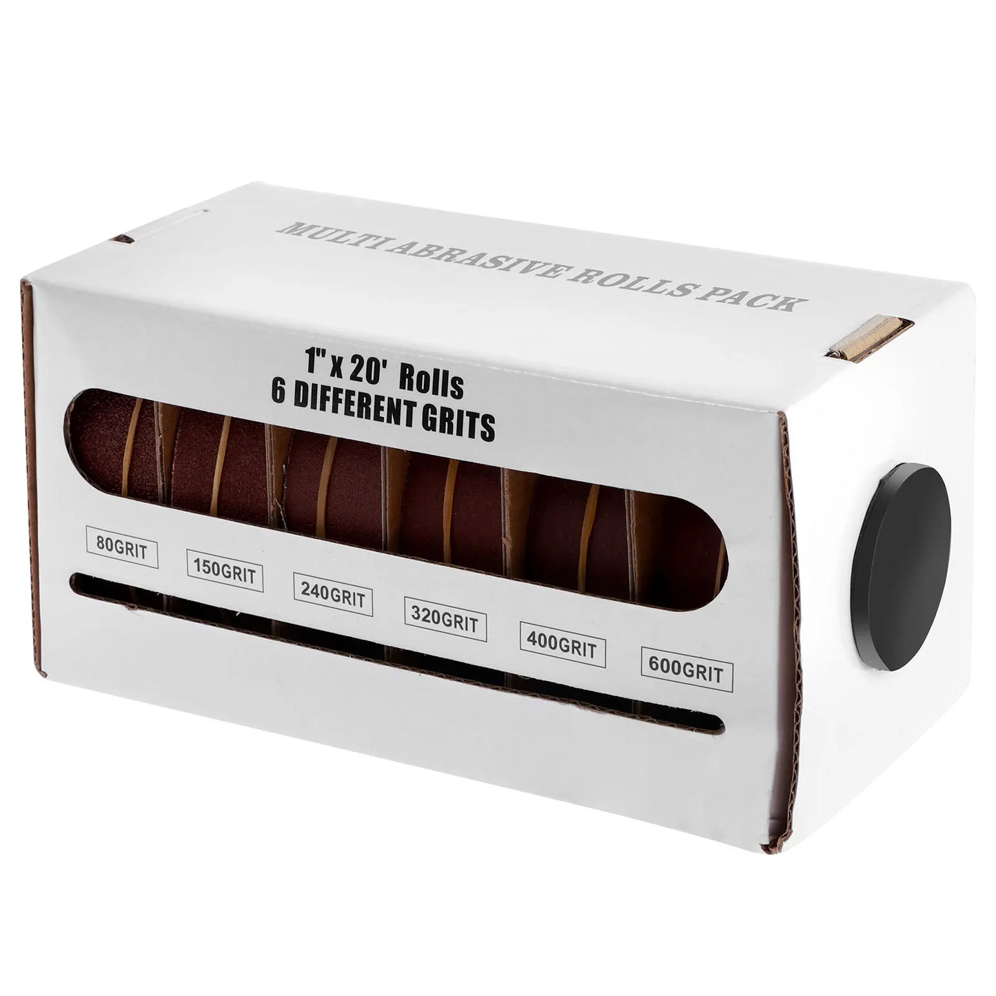 80-600 Grit Sandpaper Rolls for Wood and Metal Polishing