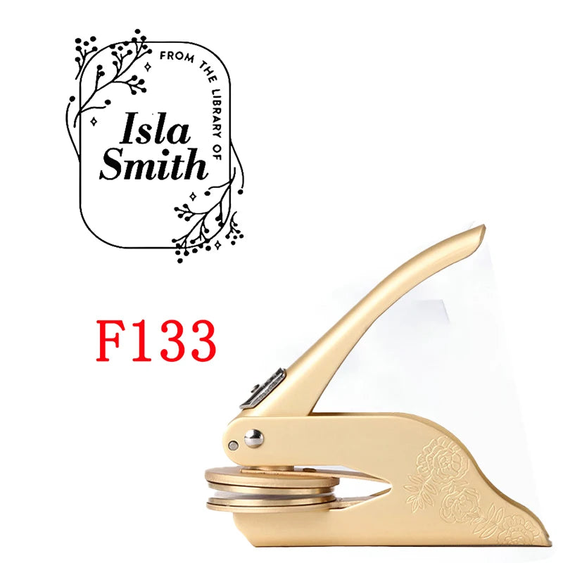 Choice Custom Embossing Stamp Monogram Embosser Weddings