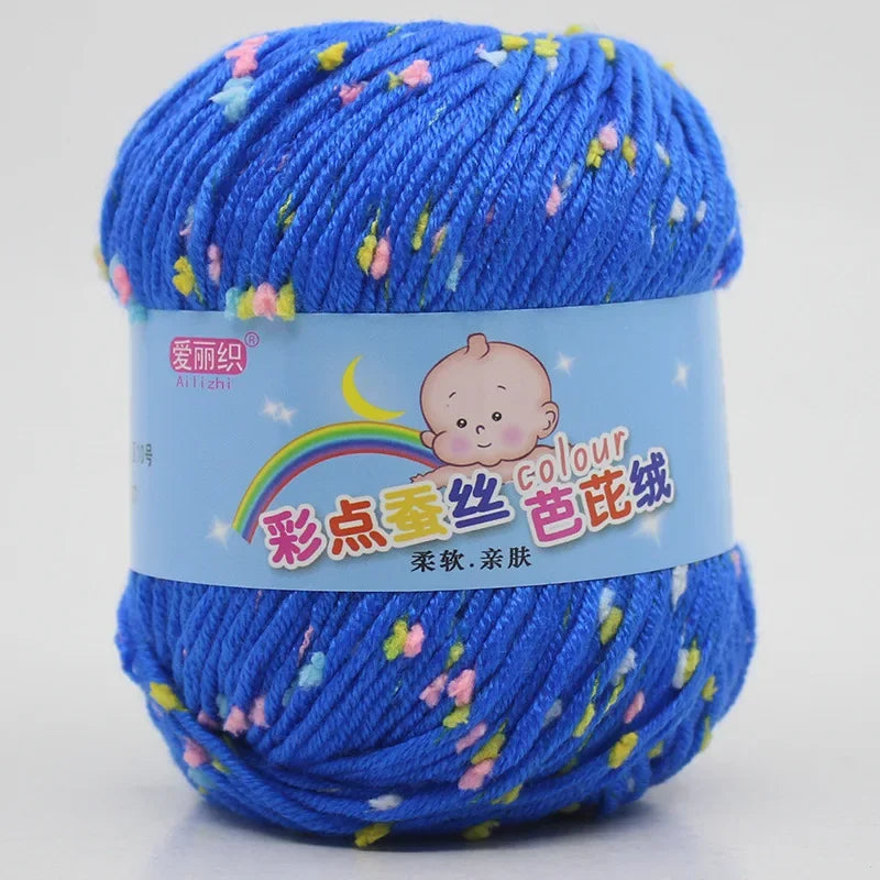 Zhejiang Milk Fiber Cashmere Wool Knitting Yarn For Crochet