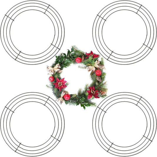 Evecholewreath04 4 Pack Wreath Frame Set For DIY Projects